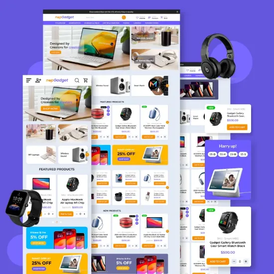 Picture of nopGadget Theme for nopCommerce