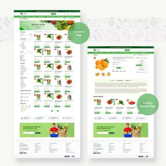 Picture of Fresh land Theme for nopCommerce
